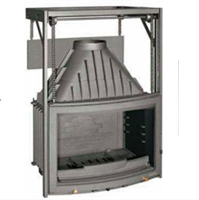 RECUPERADOR HIERRO FUNDIDO CURVO GUILLOTINA 70X35 Chimeneas Pio